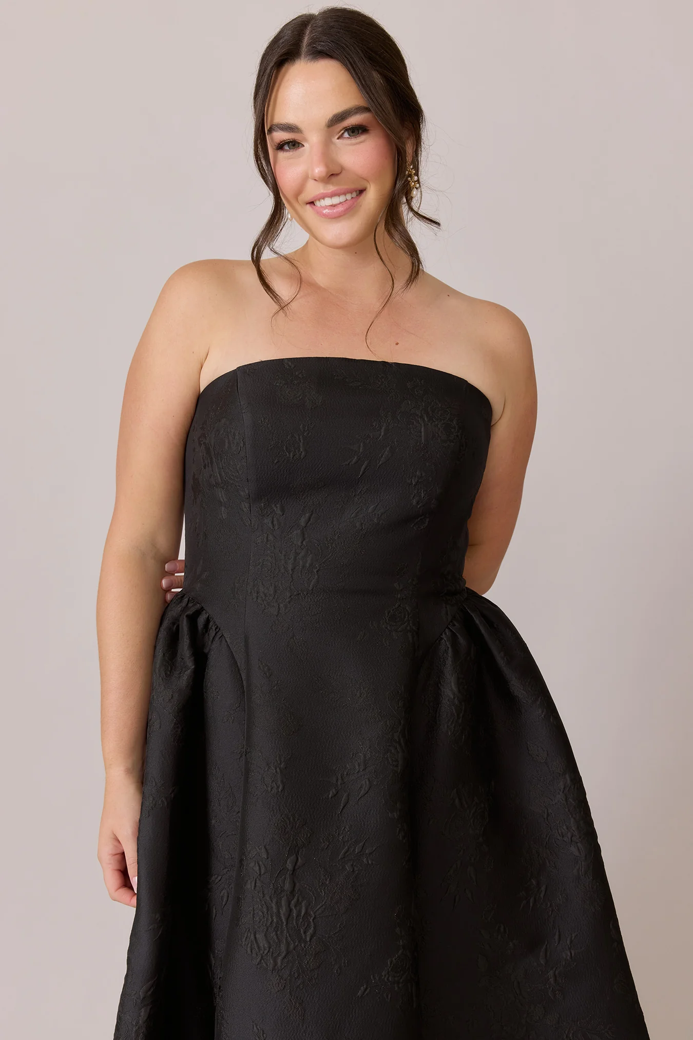 Sofia Jacquard Dress | Made To Order - Image 15