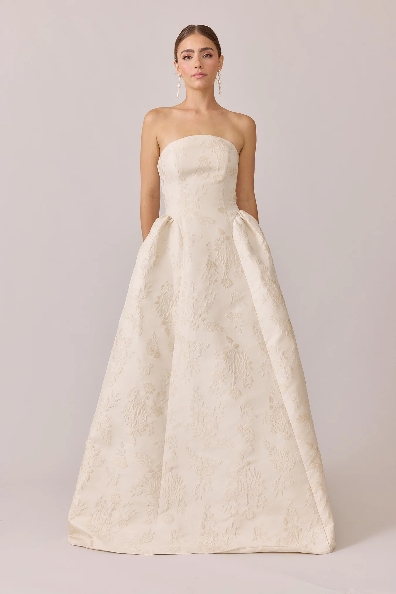 Sofia Jacquard Dress | Made To Order - Image 16