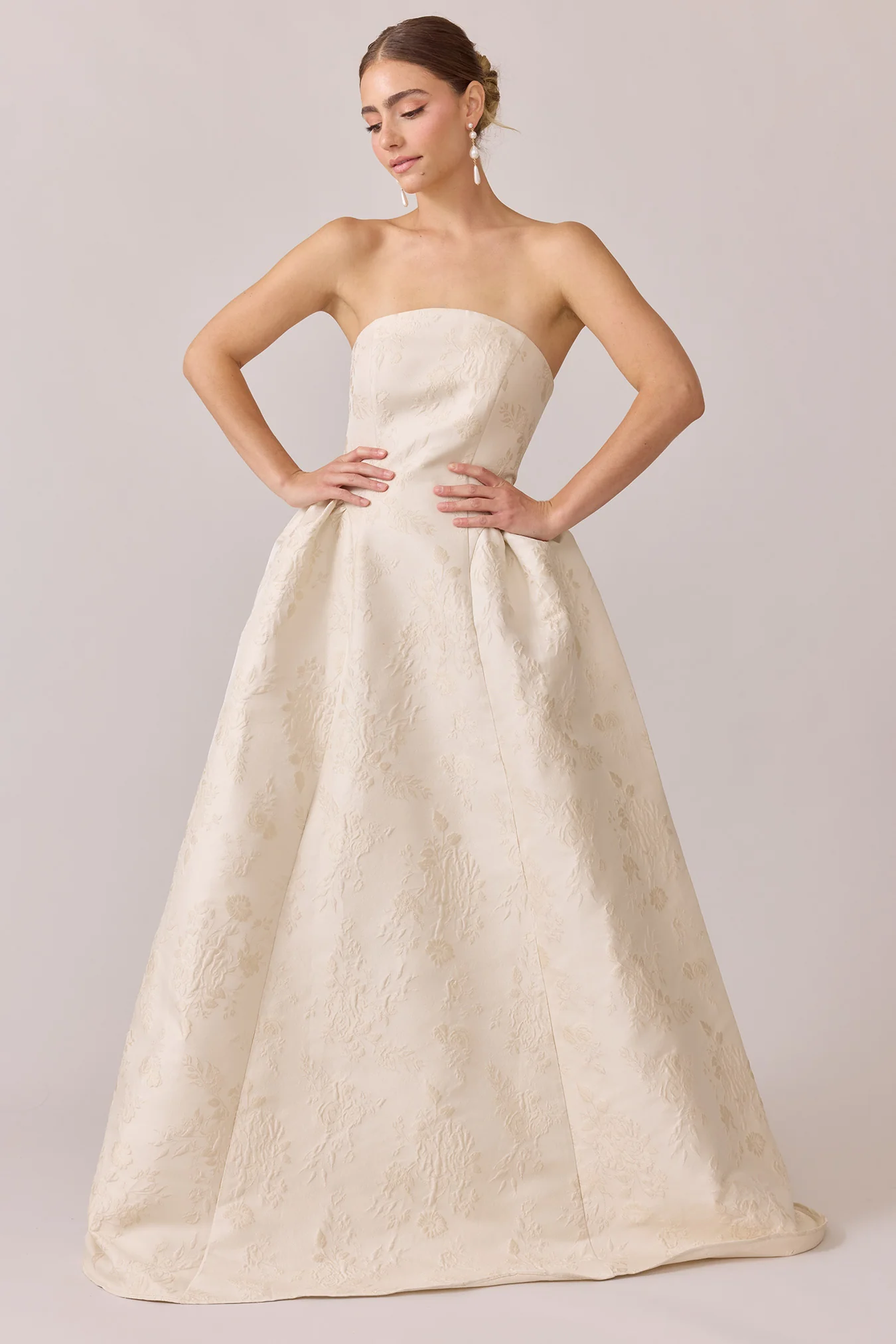 Sofia Jacquard Dress | Made To Order - Image 19