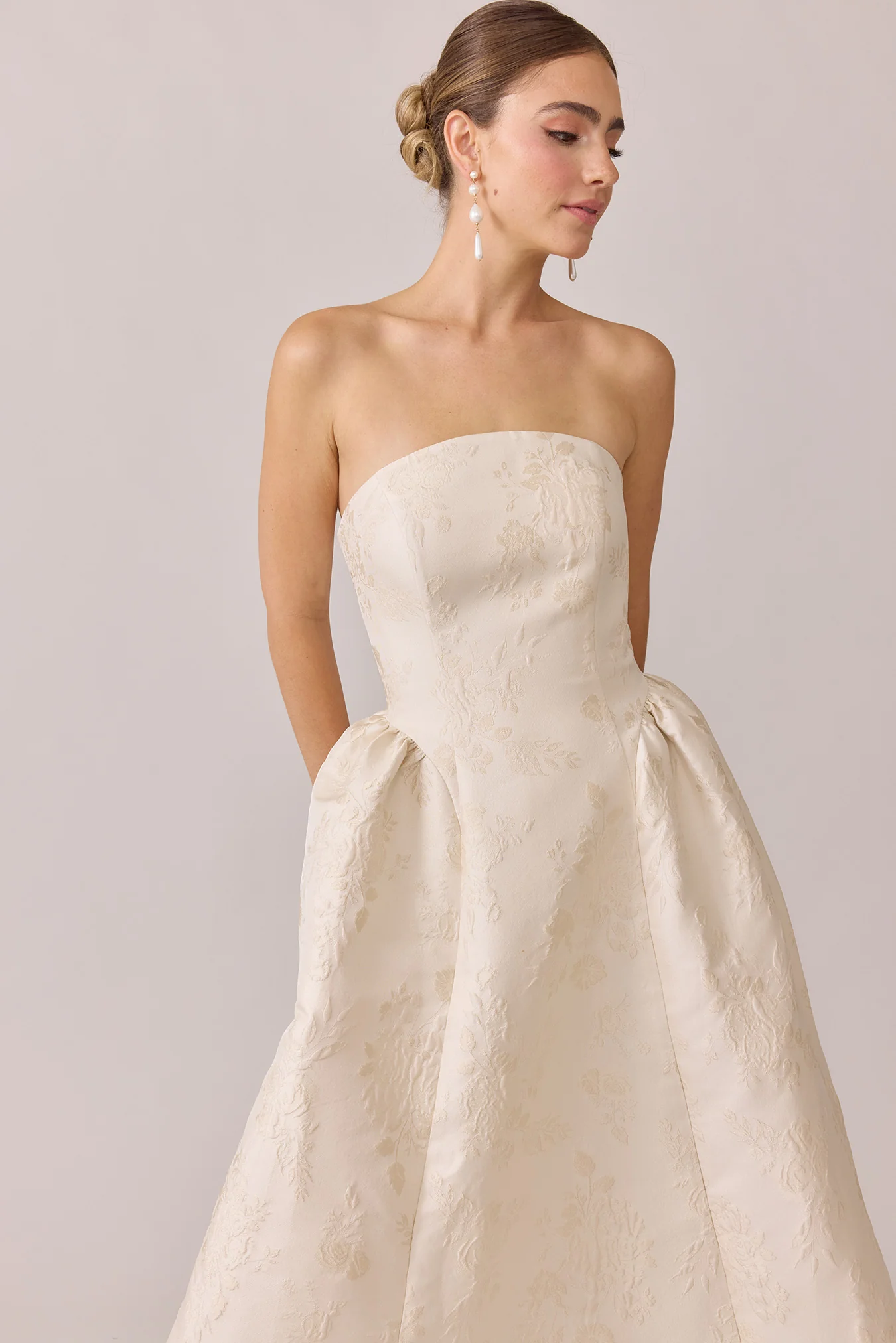 Sofia Jacquard Dress | Made To Order - Image 20