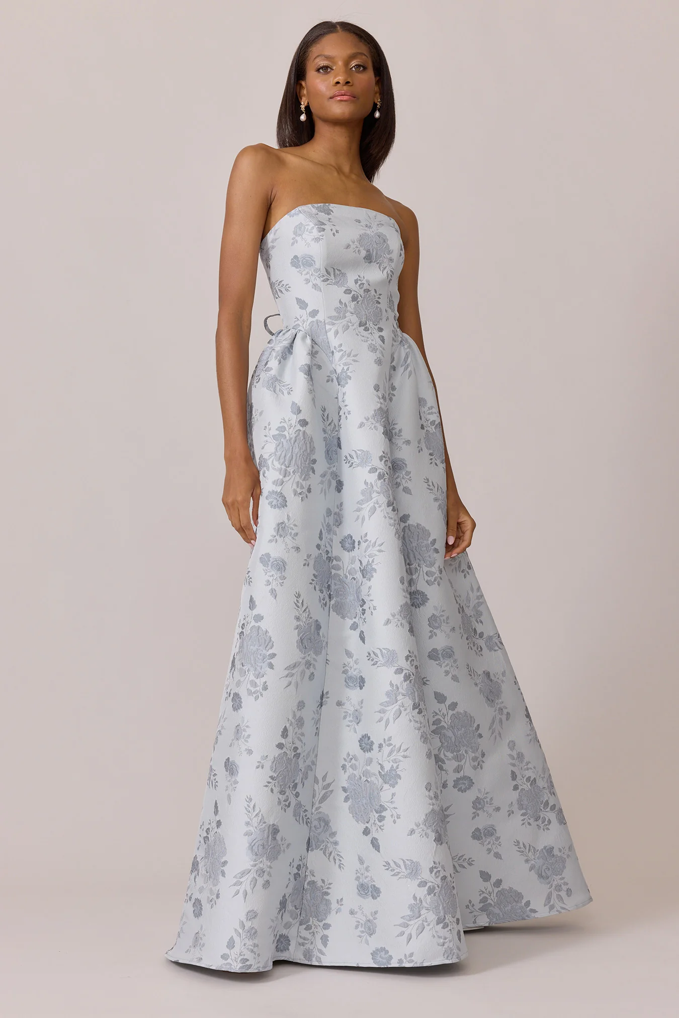 Sofia Jacquard Dress | Made To Order - Image 21