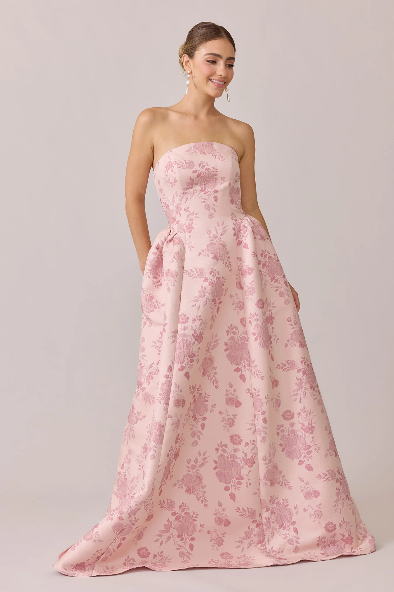 Sofia Jacquard Dress | Made To Order - Image 27