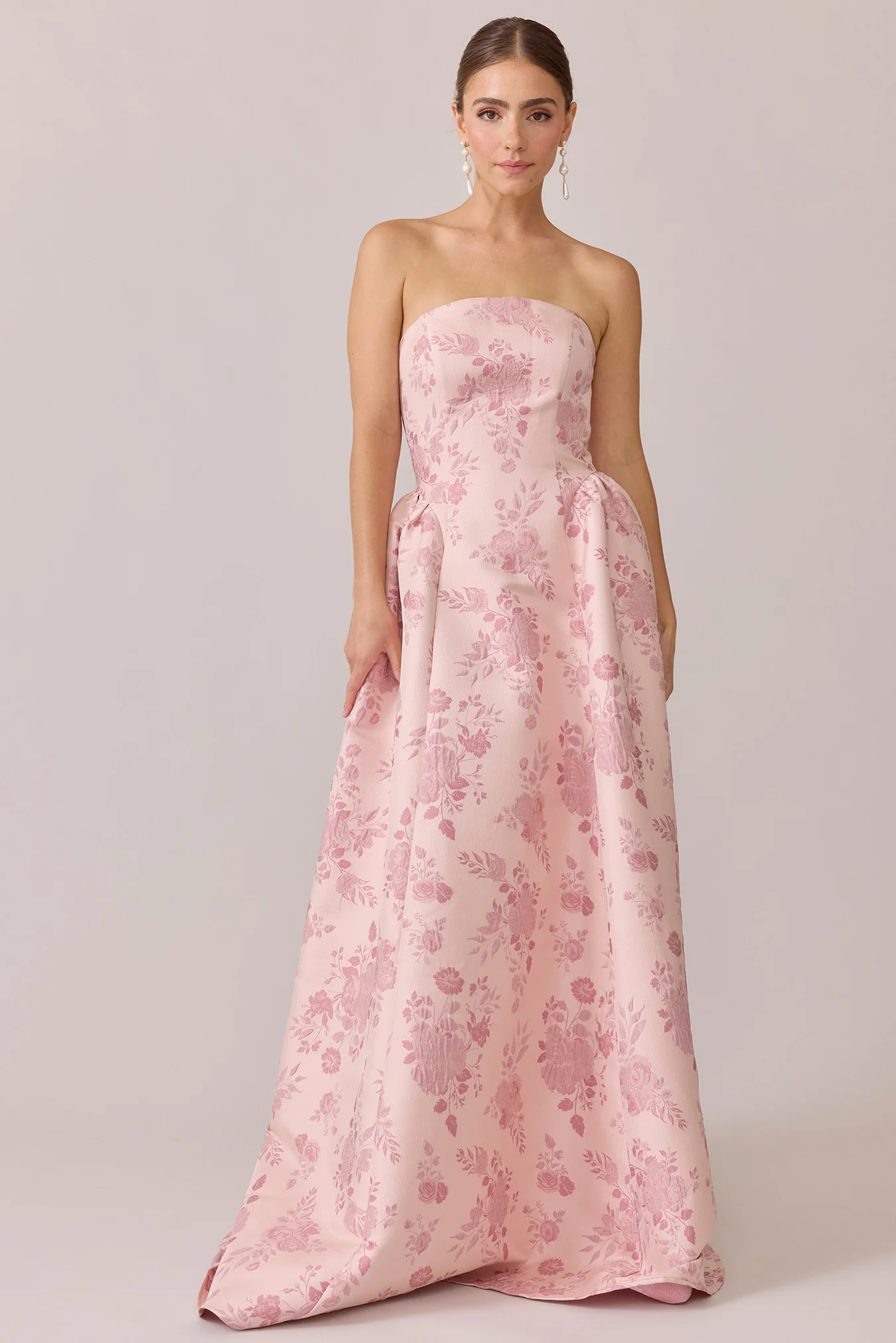 Sofia Jacquard Dress | Made To Order - Image 30