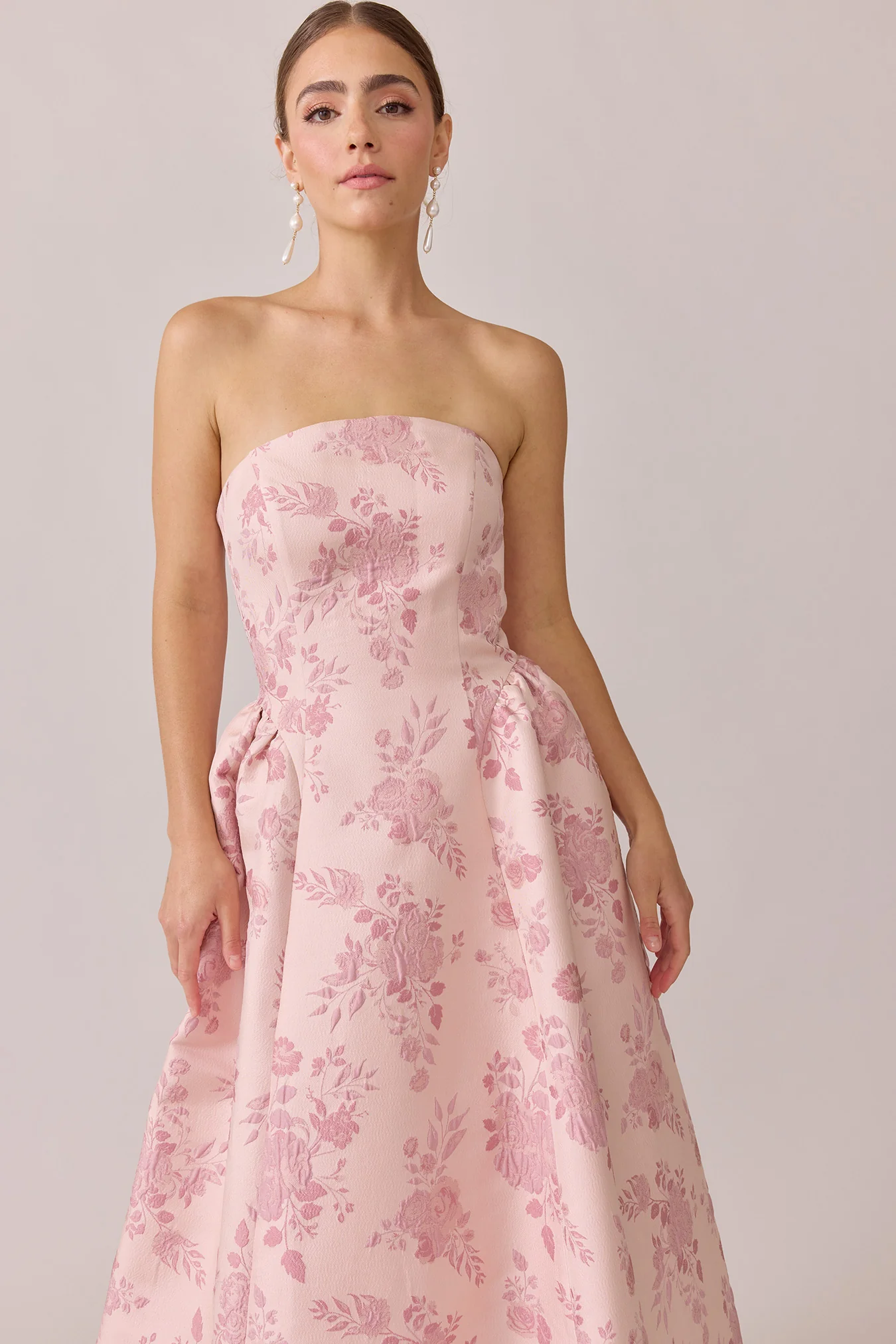 Sofia Jacquard Dress | Made To Order - Image 31