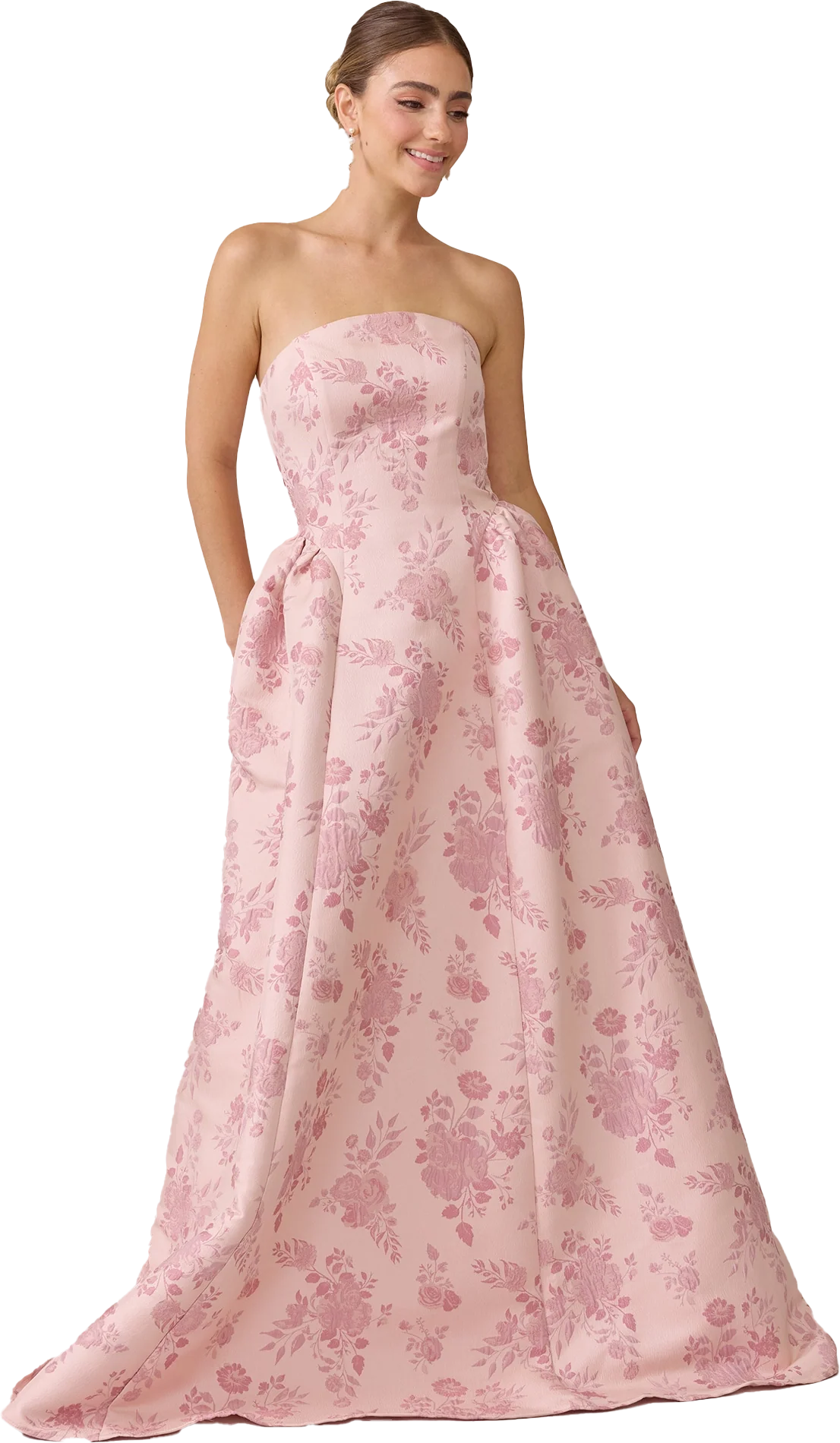 Sofia Jacquard Dress | Made To Order - Image 34
