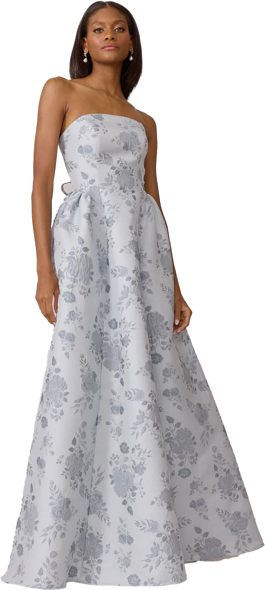 Sofia Jacquard Dress | Made To Order - Image 35