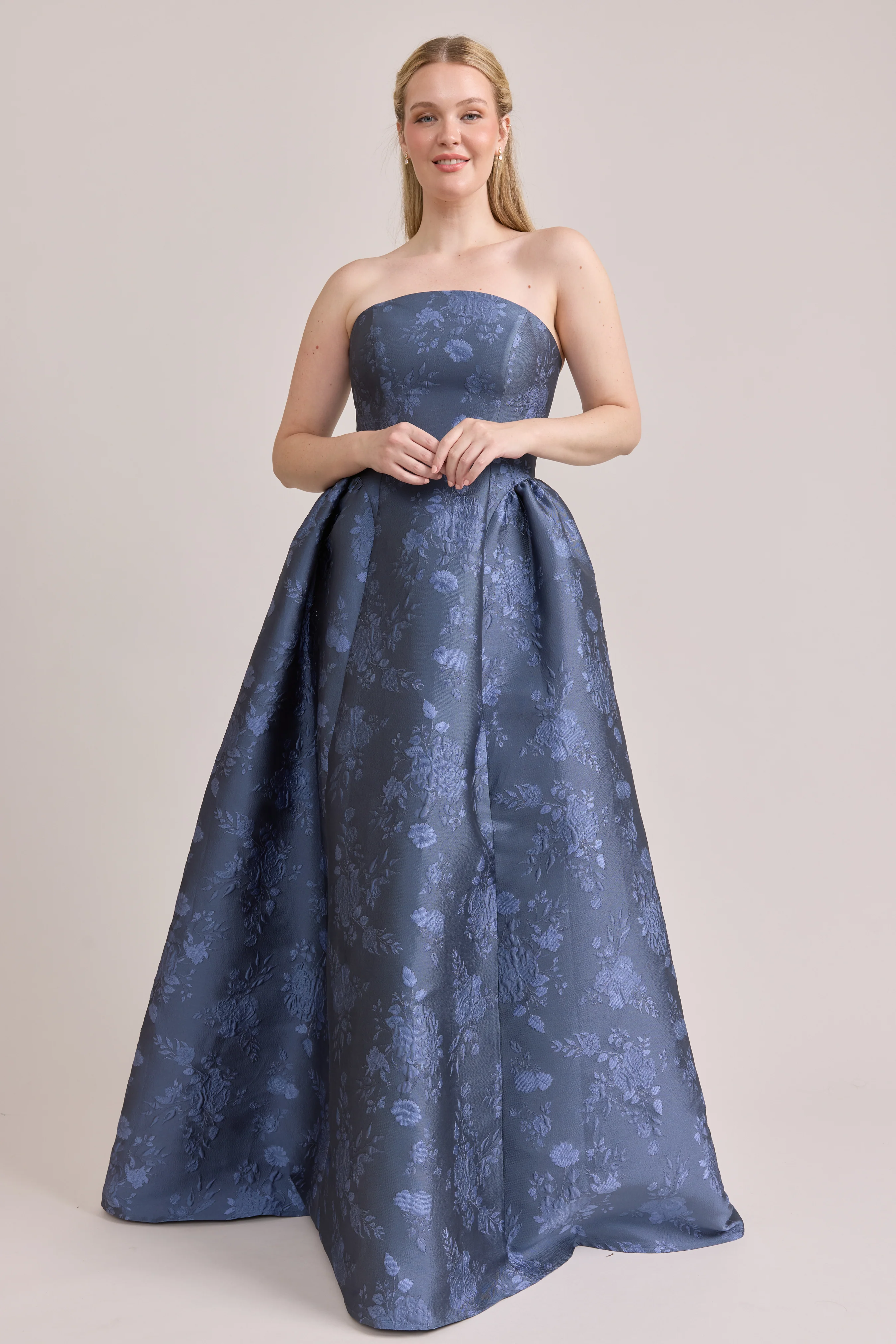 Sofia Jacquard Dress | Made To Order - Image 39