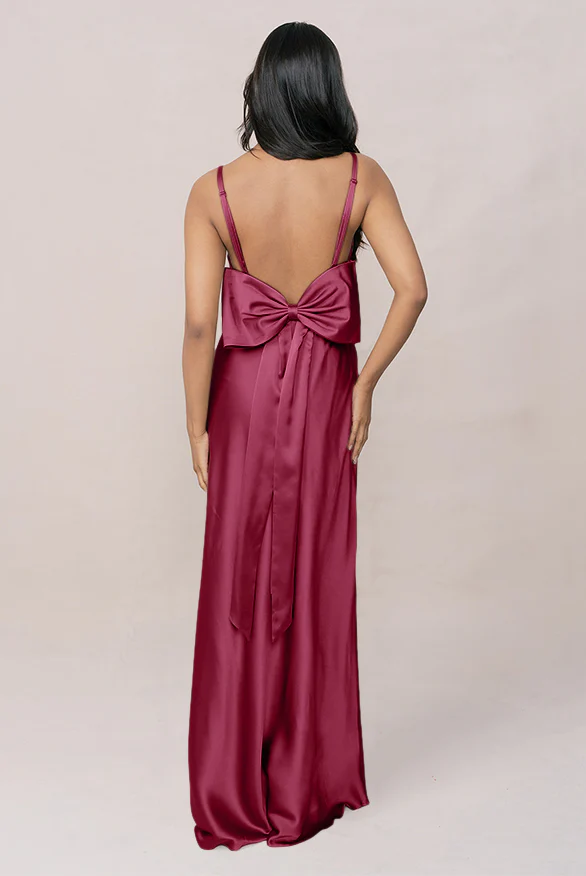 Steph Satin Dress | Made To Order - Image 10