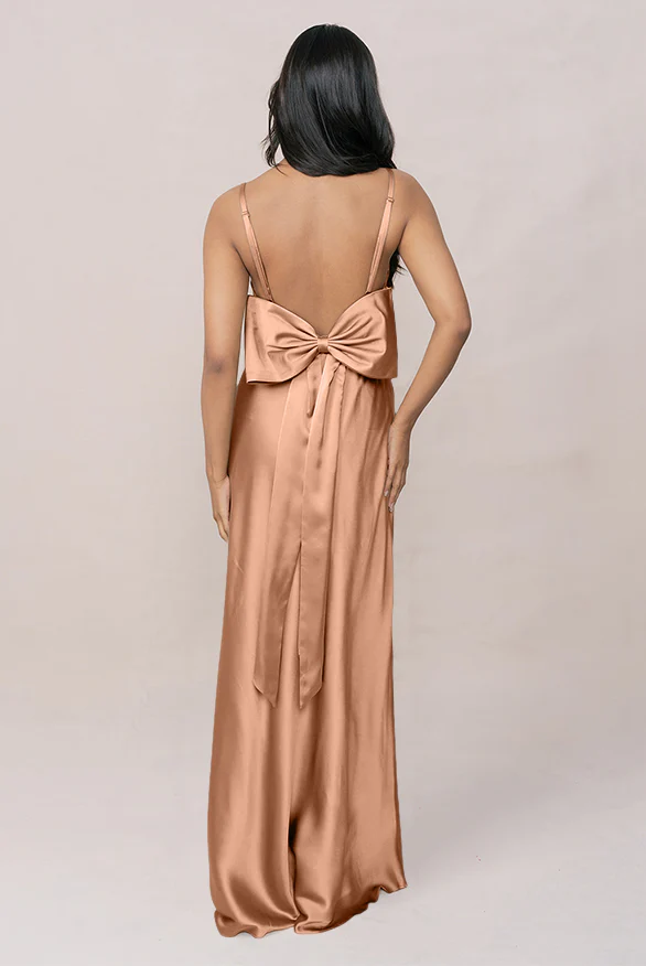 Steph Satin Dress | Made To Order - Image 102