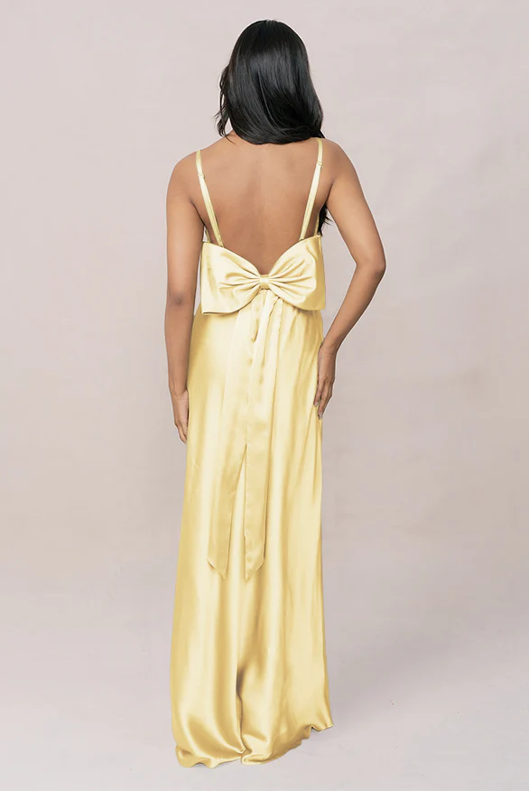 Steph Satin Dress | Made To Order - Image 106