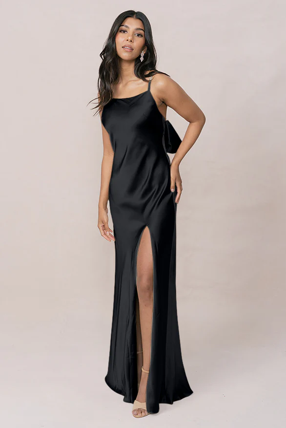 Steph Satin Dress | Made To Order - Image 11