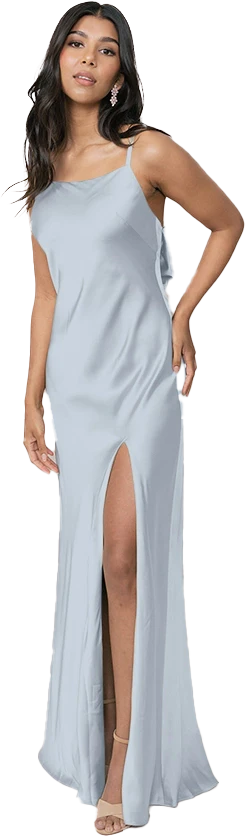 Steph Satin Dress | Made To Order - Image 150