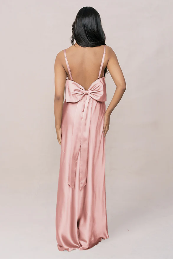 Steph Satin Dress | Made To Order - Image 16