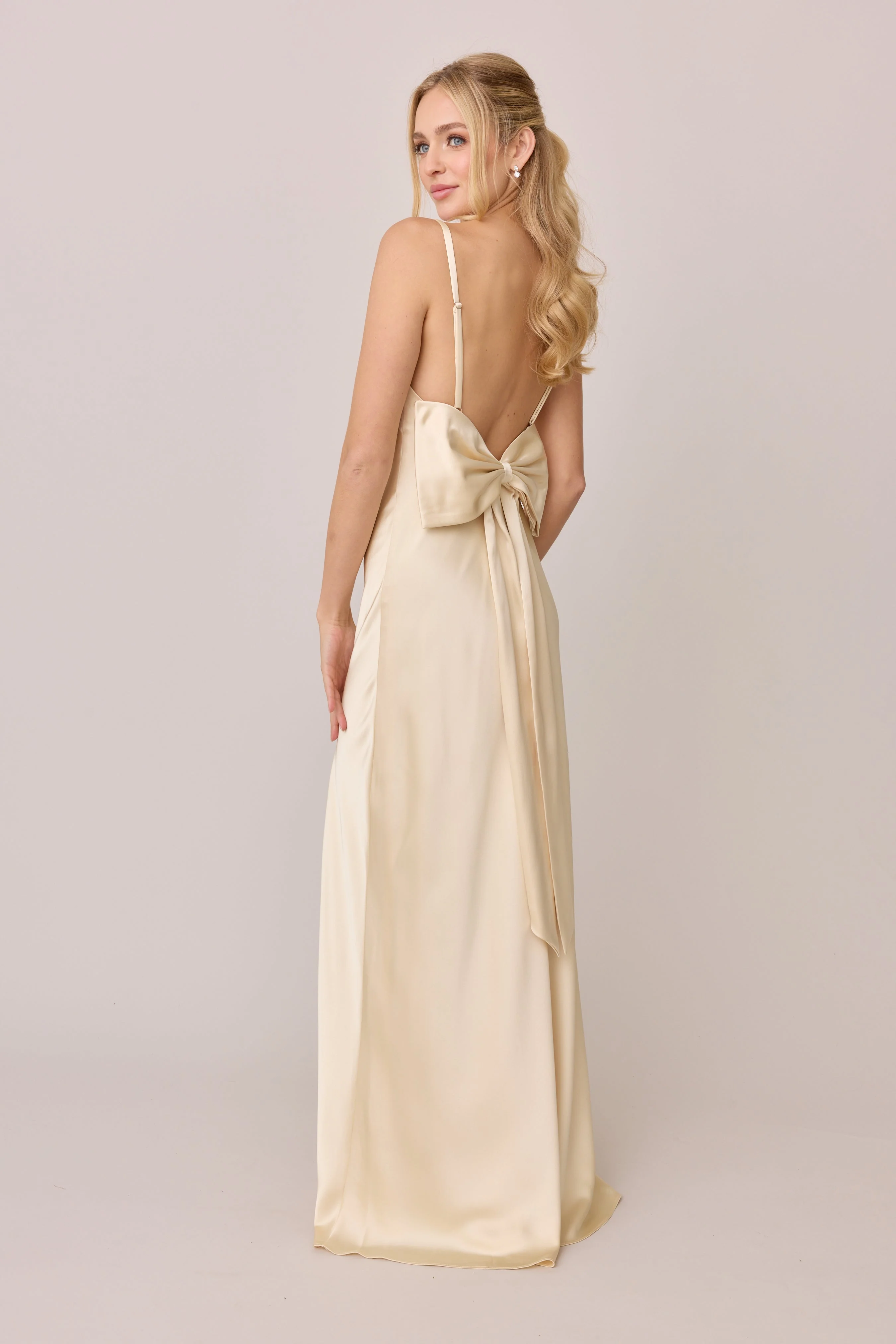 Steph Satin Dress | Made To Order - Image 162