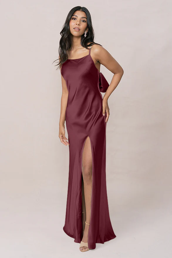 Steph Satin Dress | Made To Order - Image 17