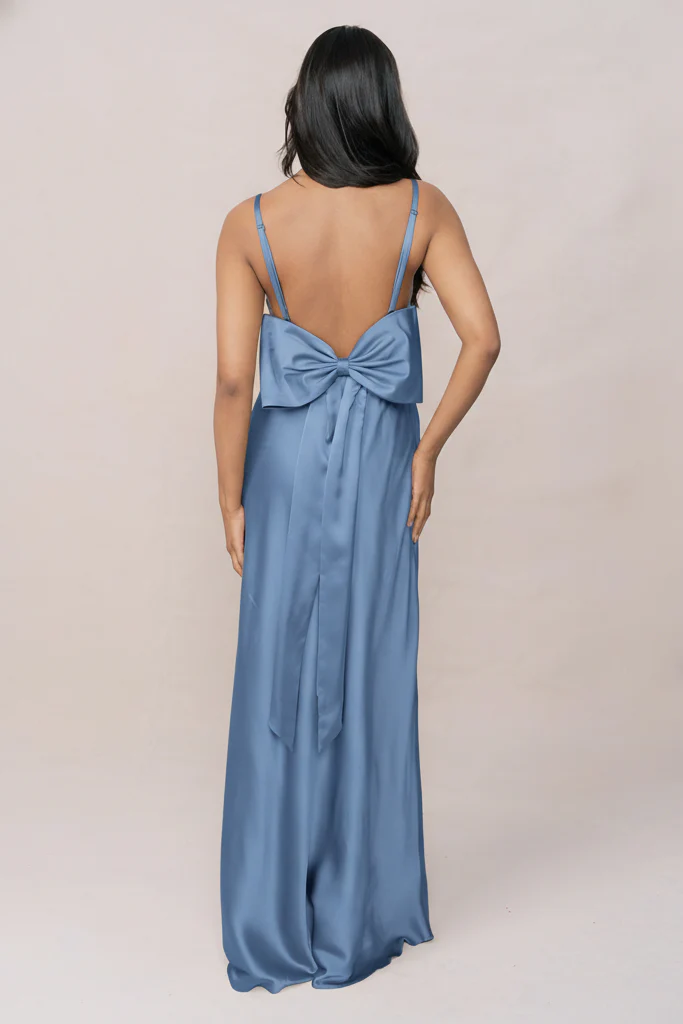 Steph Satin Dress | Made To Order - Image 171