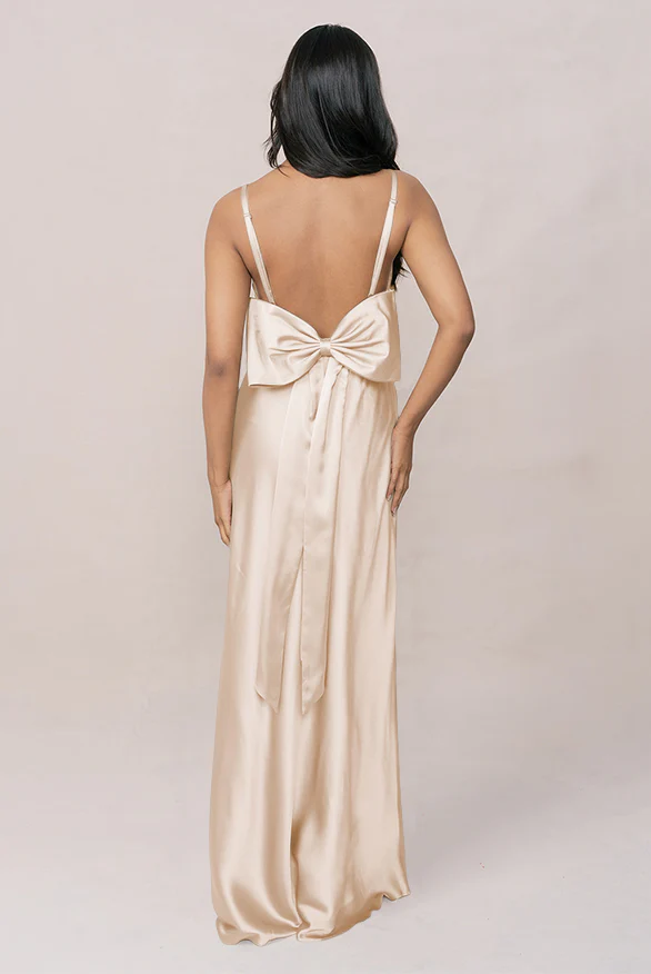 Steph Satin Dress | Made To Order - Image 41