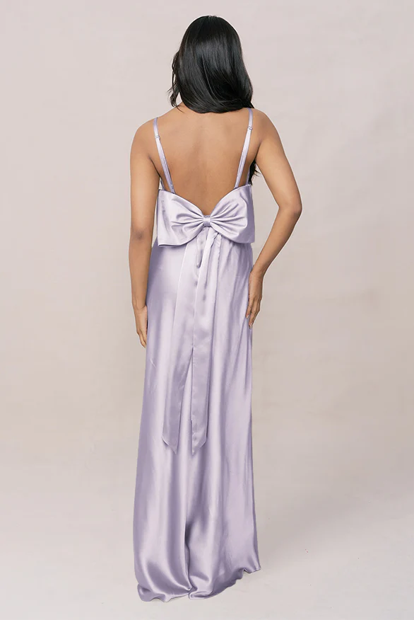 Steph Satin Dress | Made To Order - Image 54