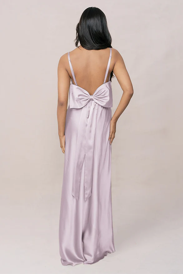 Steph Satin Dress | Made To Order - Image 56