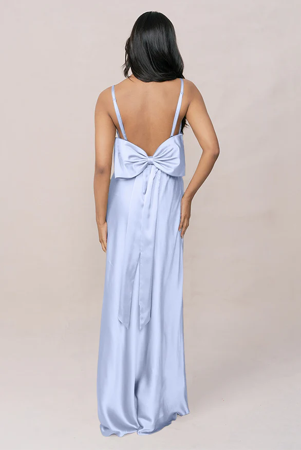 Steph Satin Dress | Made To Order - Image 70