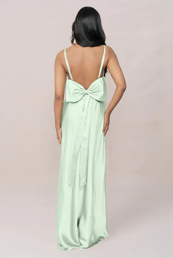 Steph Satin Dress | Made To Order - Image 72