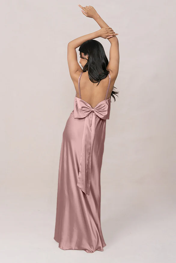 Steph Satin Dress | Made To Order - Image 80