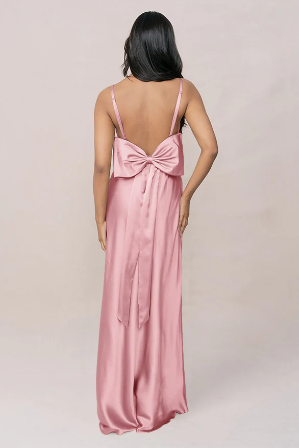 Steph Satin Dress | Made To Order - Image 84