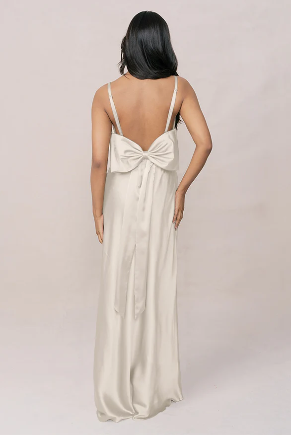Steph Satin Dress | Made To Order - Image 94