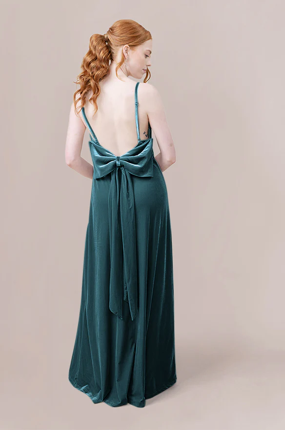 Steph Velvet Dress | Made To Order - Image 14