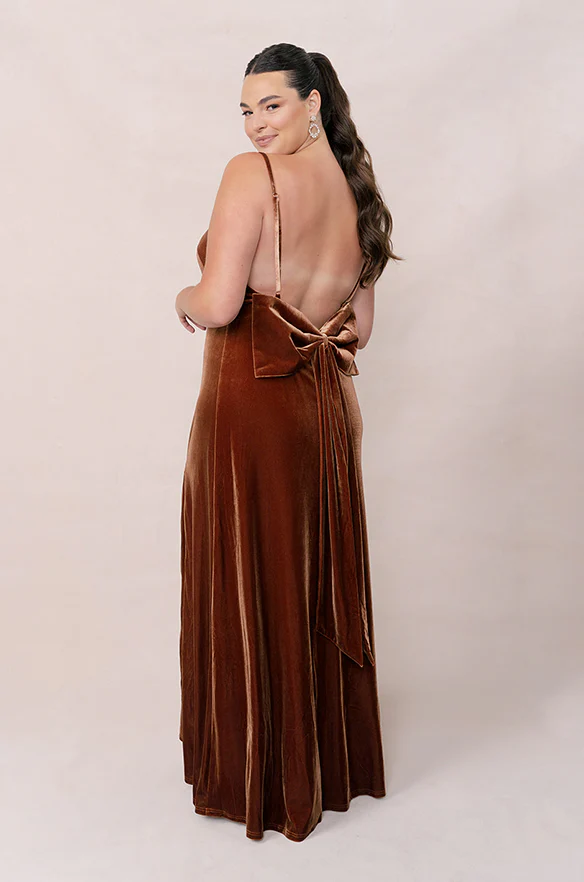 Steph Velvet Dress | Made To Order - Image 68