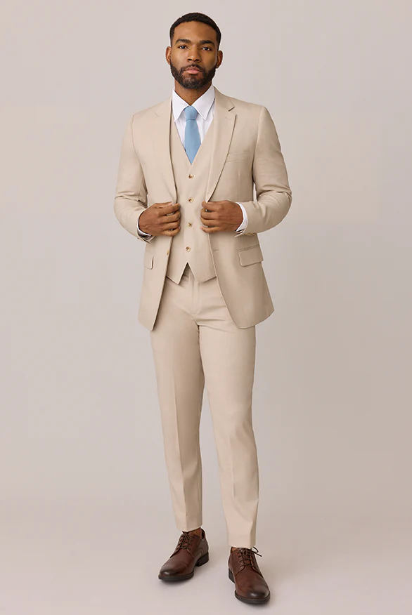 Suiting Mega Swatch | Ready To Ship | Light Tan - Image 2