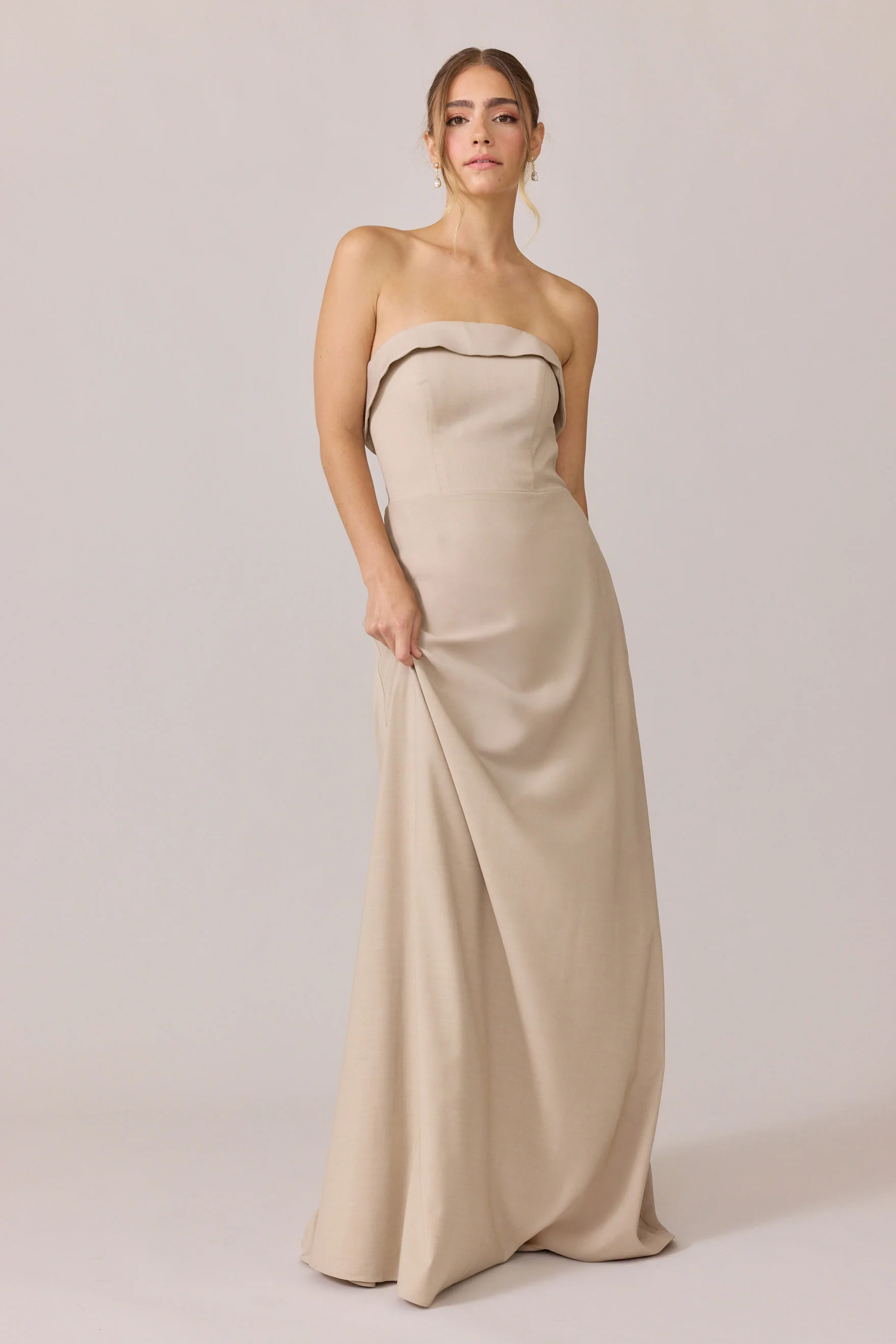 Suiting Mega Swatch | Ready To Ship | Light Tan - Image 3