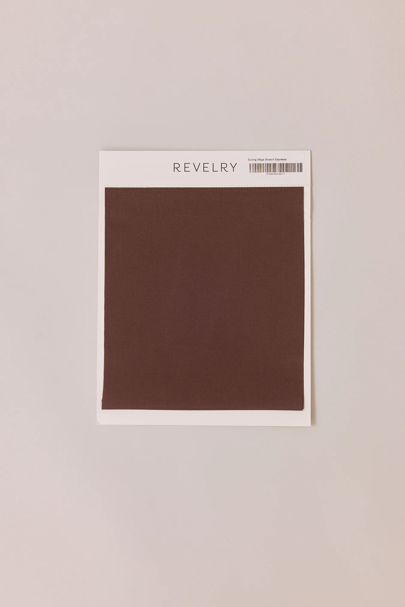Suiting Mega Swatch | Ready To Ship | Espresso