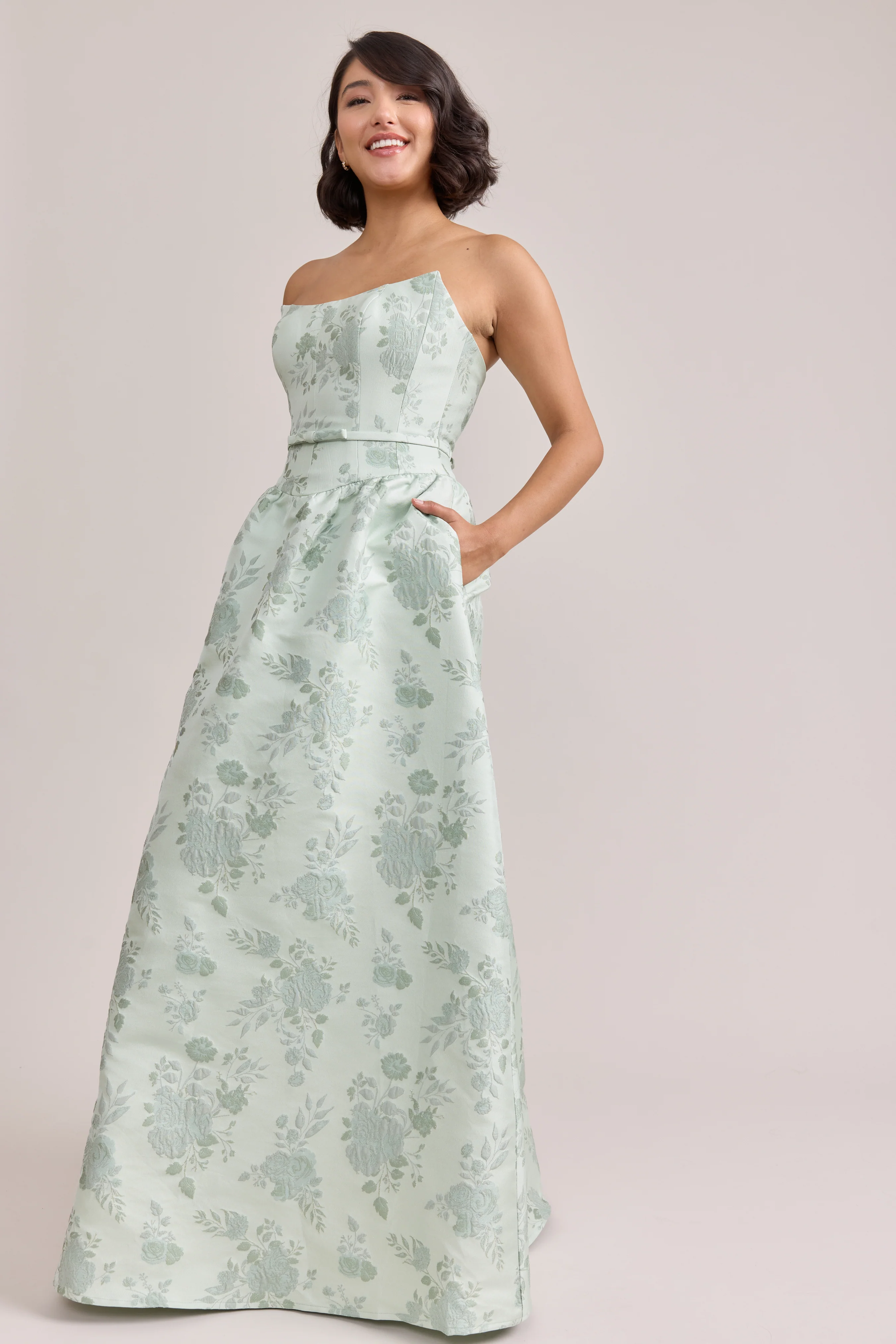 Sutton Jacquard Dress | Made To Order - Image 20