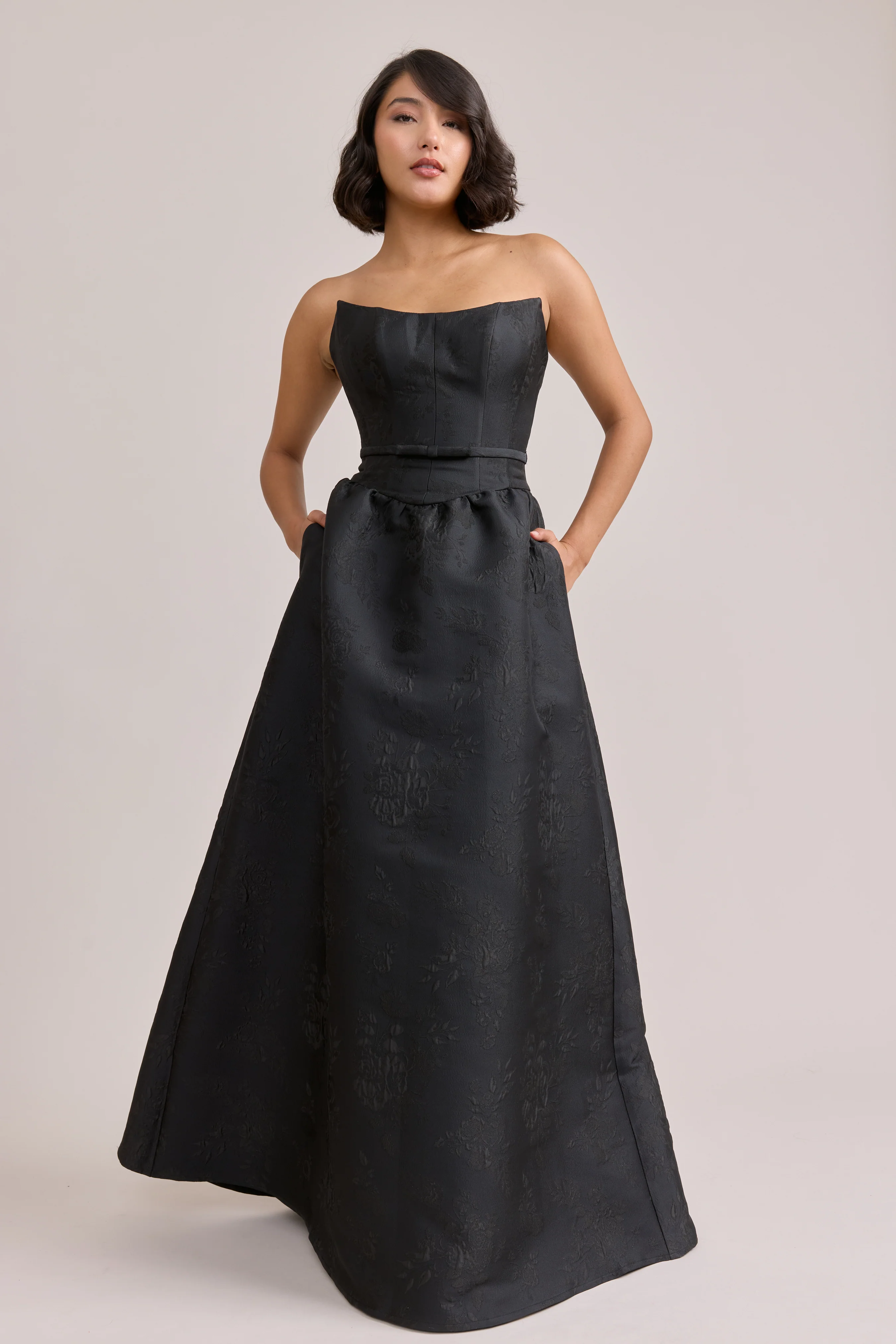 Sutton Jacquard Dress | Made To Order - Image 4