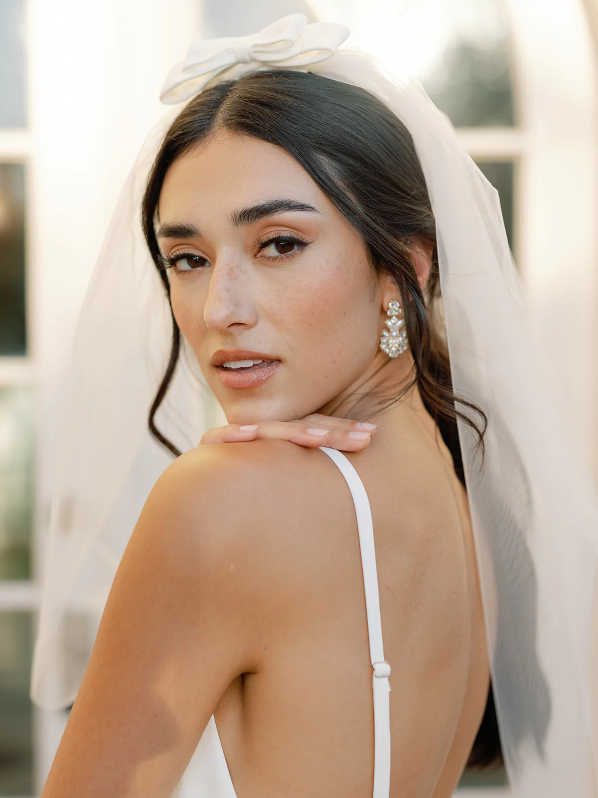 Tulle Bow Veil | Ready To Ship - Image 3