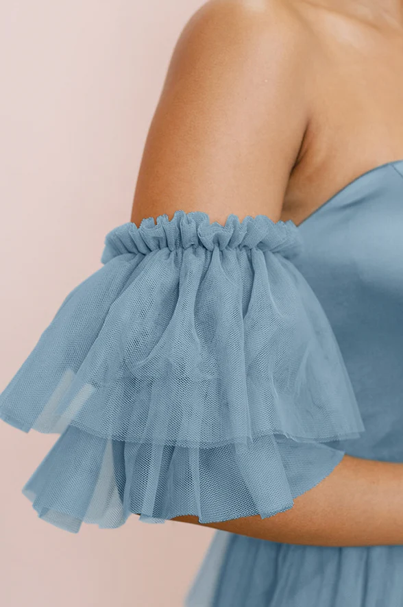 Tulle Tiered Poof Sleeves | Made To Order - Image 18