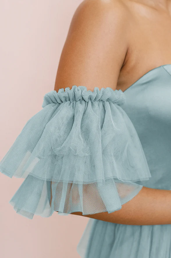 Tulle Tiered Poof Sleeves | Made To Order - Image 33