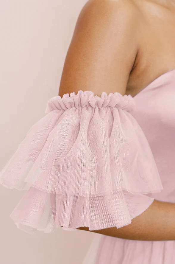 Tulle Tiered Poof Sleeves | Made To Order - Image 4