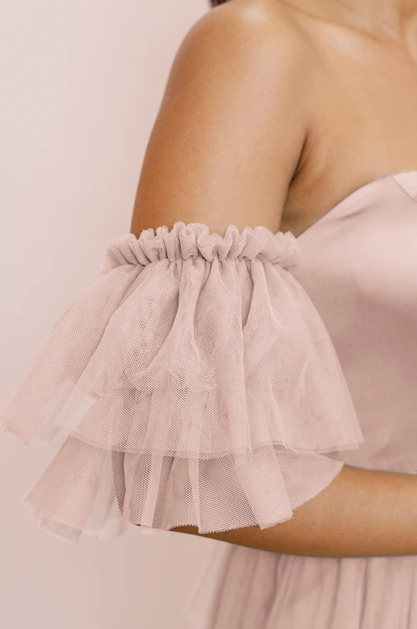 Tulle Tiered Poof Sleeves | Made To Order - Image 6
