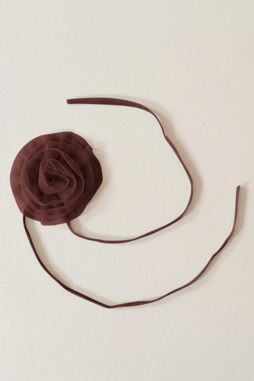 Tulle Rose Neck Tie | Made To Order - Image 35