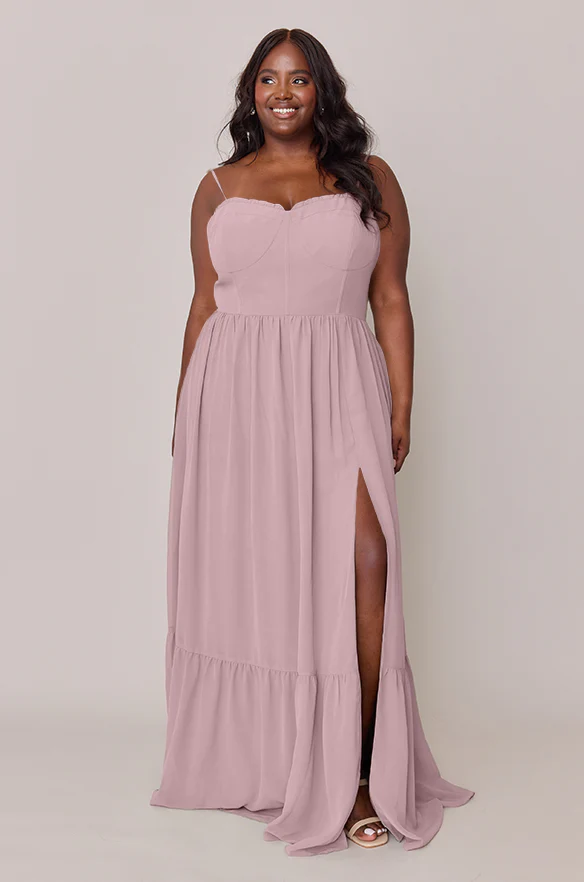Valentina Chiffon Dress | Made To Order - Image 128