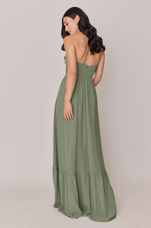 Valentina Chiffon Dress | Made To Order - Image 175