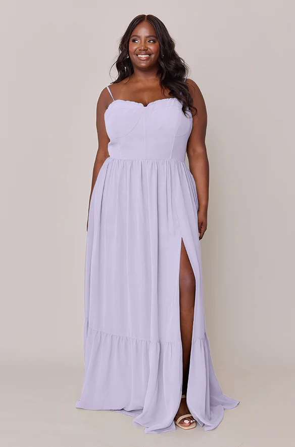 Valentina Chiffon Dress | Made To Order - Image 180