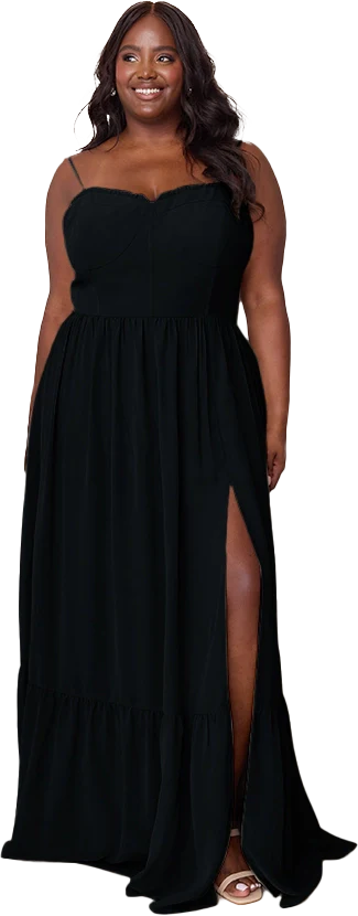 Valentina Chiffon Dress | Made To Order - Image 191