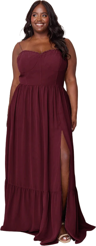 Valentina Chiffon Dress | Made To Order - Image 195