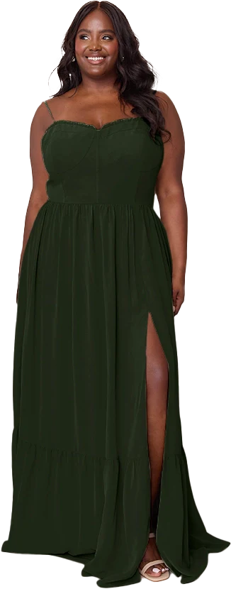 Valentina Chiffon Dress | Made To Order - Image 199