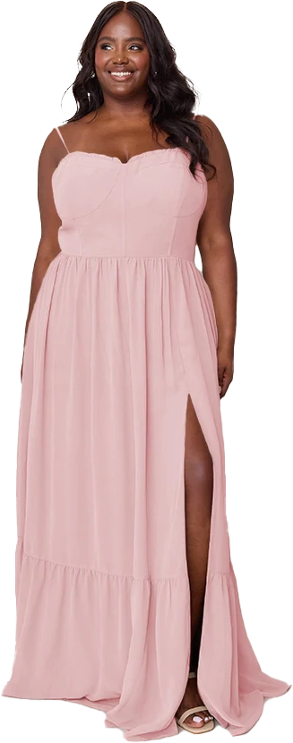 Valentina Chiffon Dress | Made To Order - Image 206