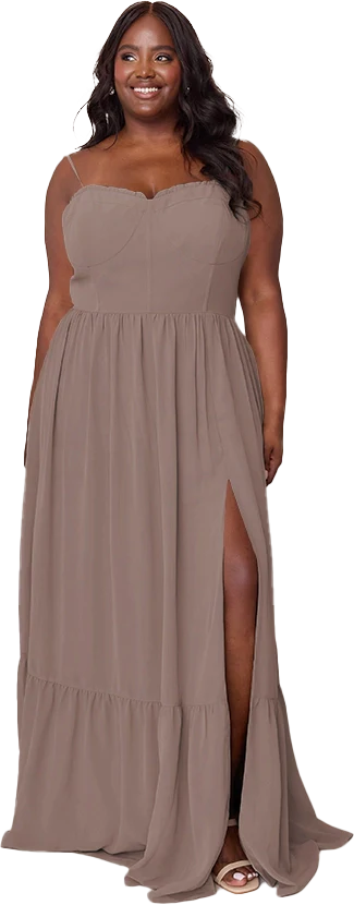 Valentina Chiffon Dress | Made To Order - Image 210