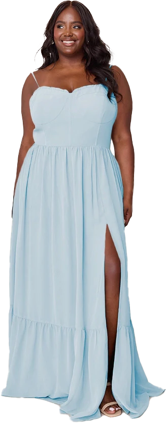 Valentina Chiffon Dress | Made To Order - Image 211